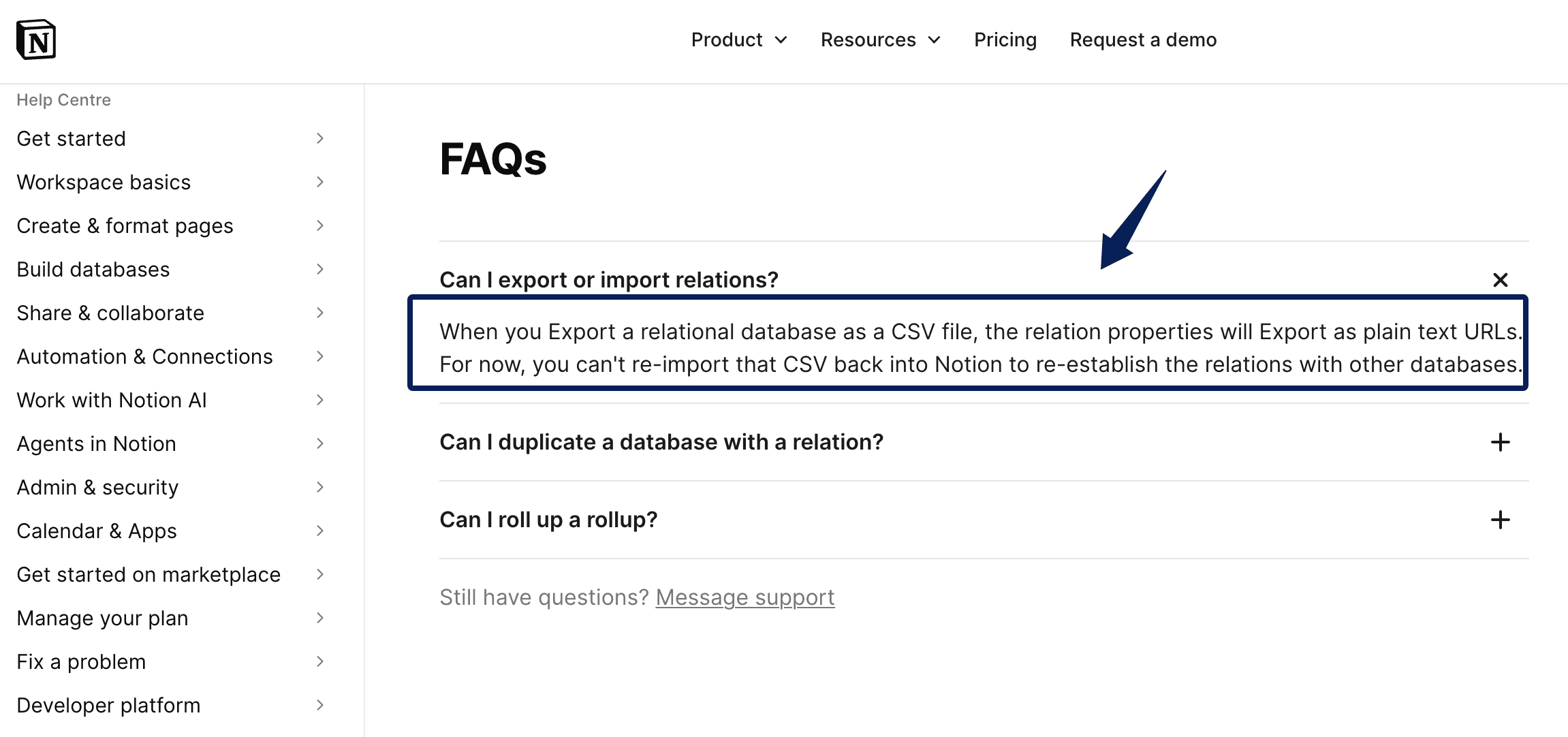 Learn what happens to relational data and links when exporting a database while setting up your crm for freelancers.