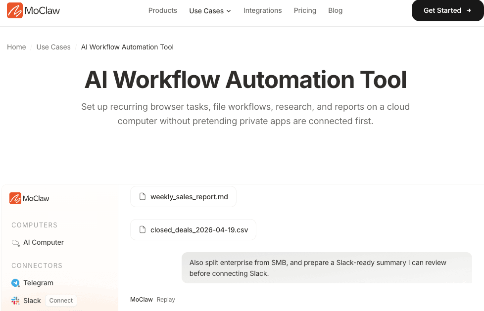 Optimizing productivity with Kimi WebBridge