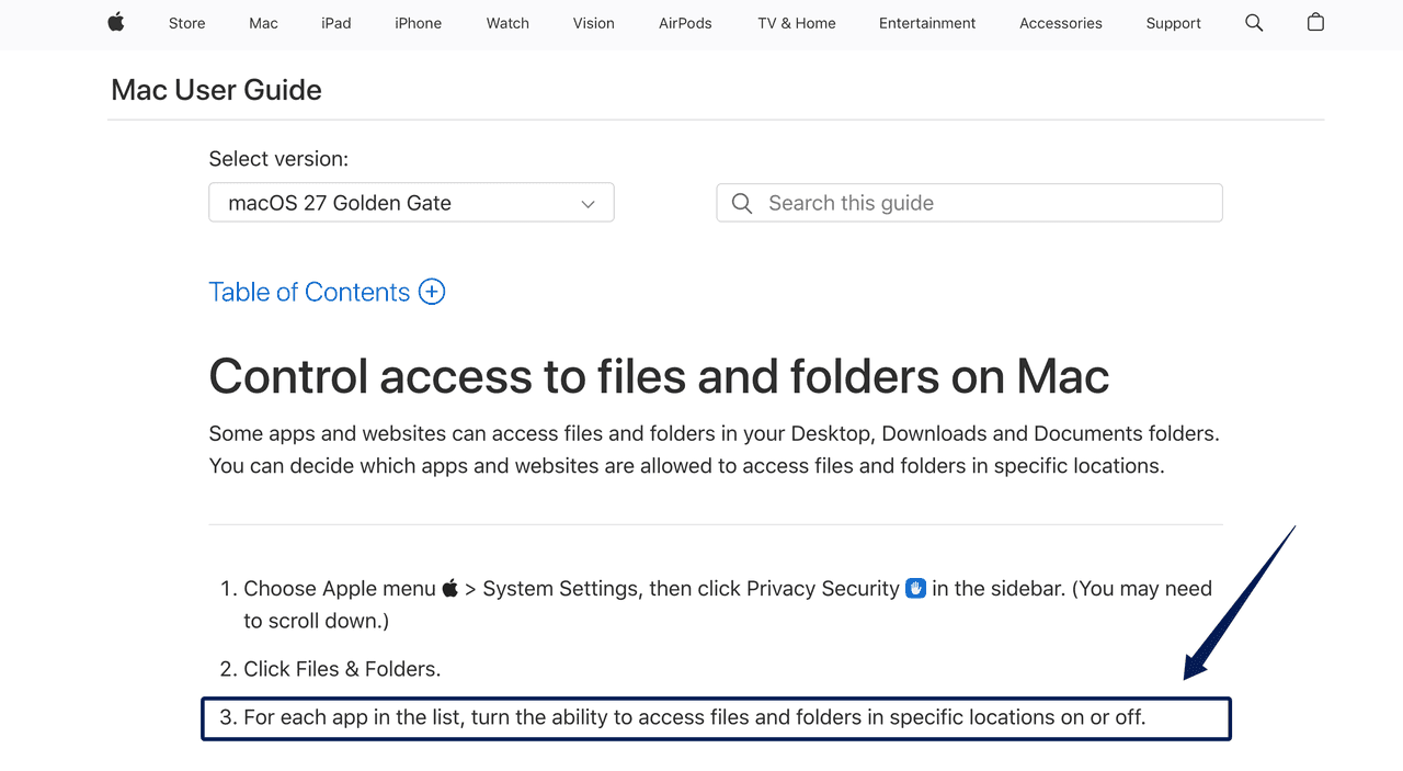 Configure system privacy settings on your computer when installing meta muse for mac applications securely.